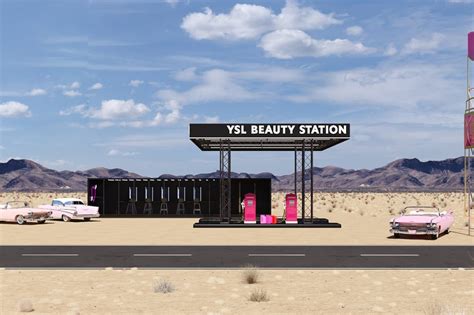 ysl coachella|YSL Beauty Coachella 2019 Gas Station Pop.